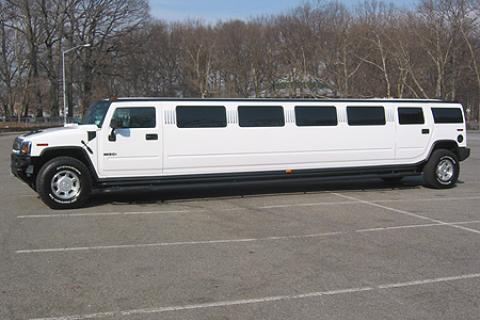 H2 Hummer Limousine in NYC