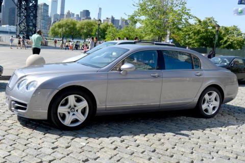 Bentley limousine for bachelor party